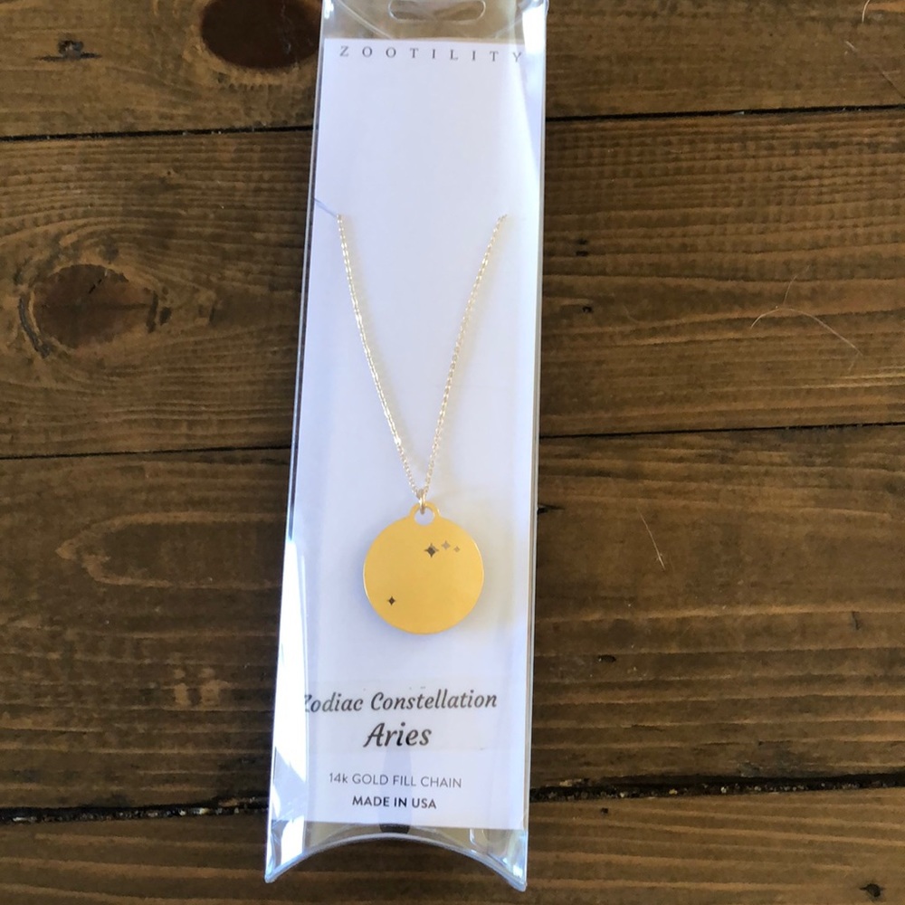 NEW Aries Zodiac Constellation necklace